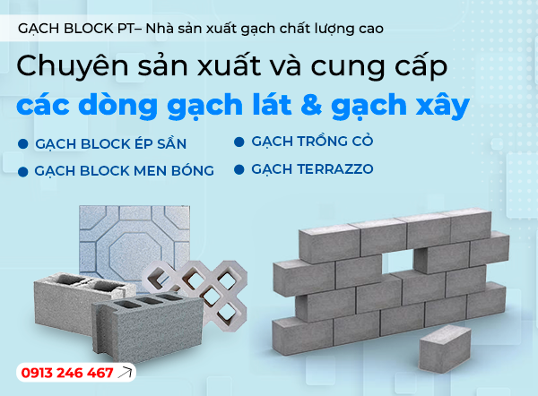 CÔNG TY TNHH GẠCH BLOCK PT