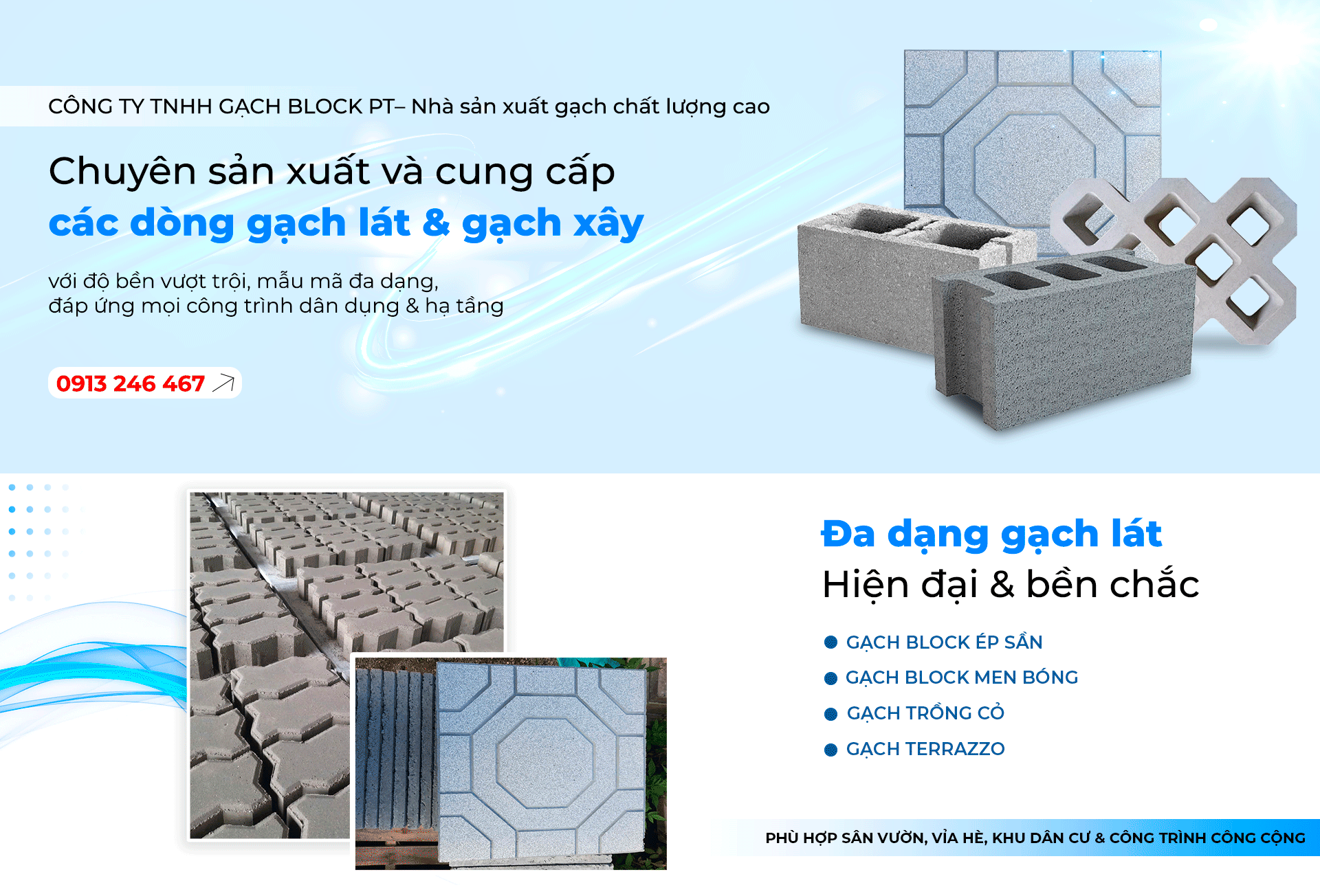 CÔNG TY TNHH GẠCH BLOCK PT